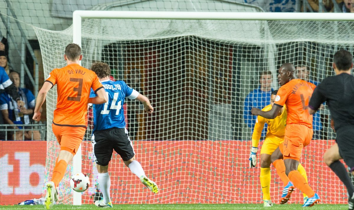 Just sellest olukorrast lõi Konstantin Vassiljev oma karjääri ühe ilusama värava Hollandile.
