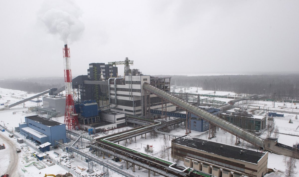 Eesti Energia praegu töös olev Auvere õlitehas.