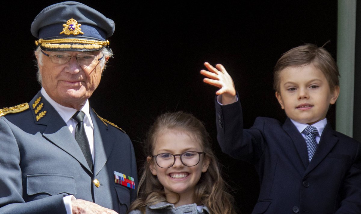 Дети шведской королевской семьи.
