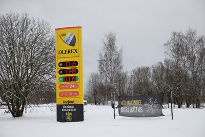 Kütuse hinnad 03.01.2023