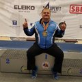 Kaido Leesmann tuli jõutõstmise Euroopa meistriks maailmarekordiga