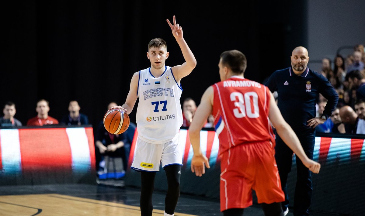 Eesti korvpallikoondis alistas Saku Suurhallis 2019 aasta MM-i valiksarjas Serbia 71 : 70.