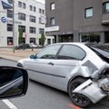 ФОТО | Рядом с Таллиннским автовокзалом произошла тяжелая авария. Состояние водителя вызвало подозрения