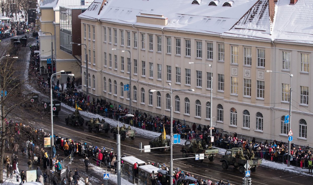 Vabariigi aastapäeva paraad mullu 24. veebruaril
