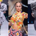 ФОТО | Плагиат на Dior, поддержка Украины и ходячие кучи одежды. Как прошел первый день Таллиннской недели моды