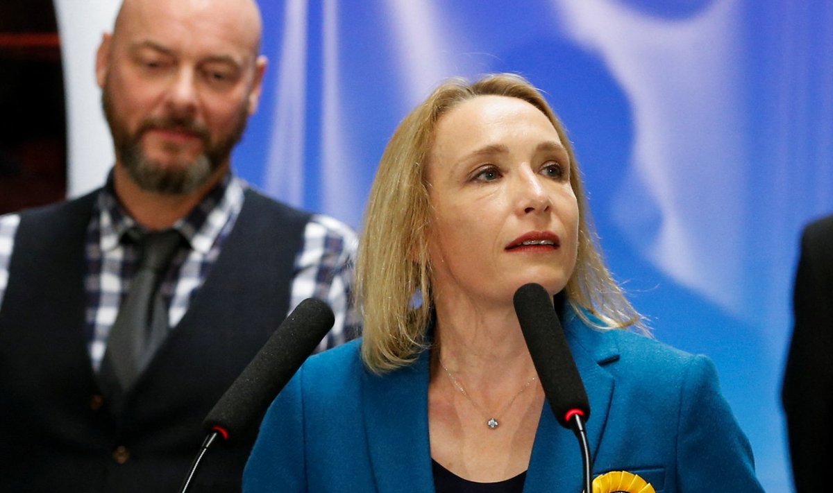 Valimised võitnud liberaaldemokraat Helen Morgan.