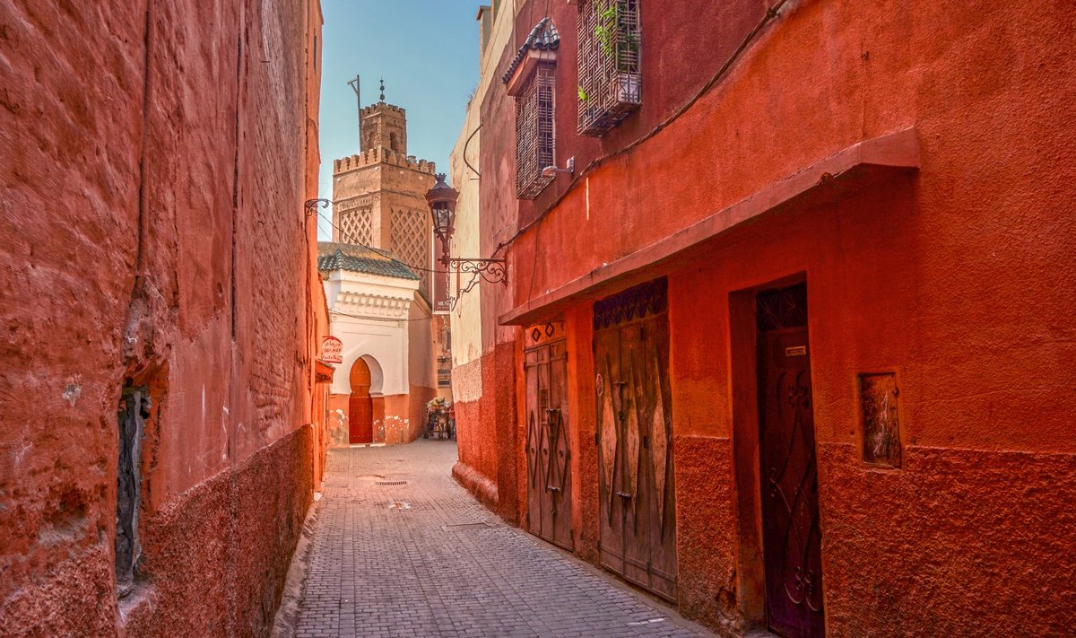 Marrakech, Punane Linn, oleks otsekui igaviku pealinn. 