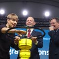 ФОТО | Президенты Кальюлайд и Нийнистё торжественно открыли эстонско-финский газопровод Balticconnector