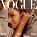 Gisele Bündchen poseerib Itaalia Vogue’i kaanel ilma meigi ja töötluseta