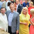 FOTOD: Muidu reserveeritult käituv President Ilves embas ärimees Margus Reinsalu