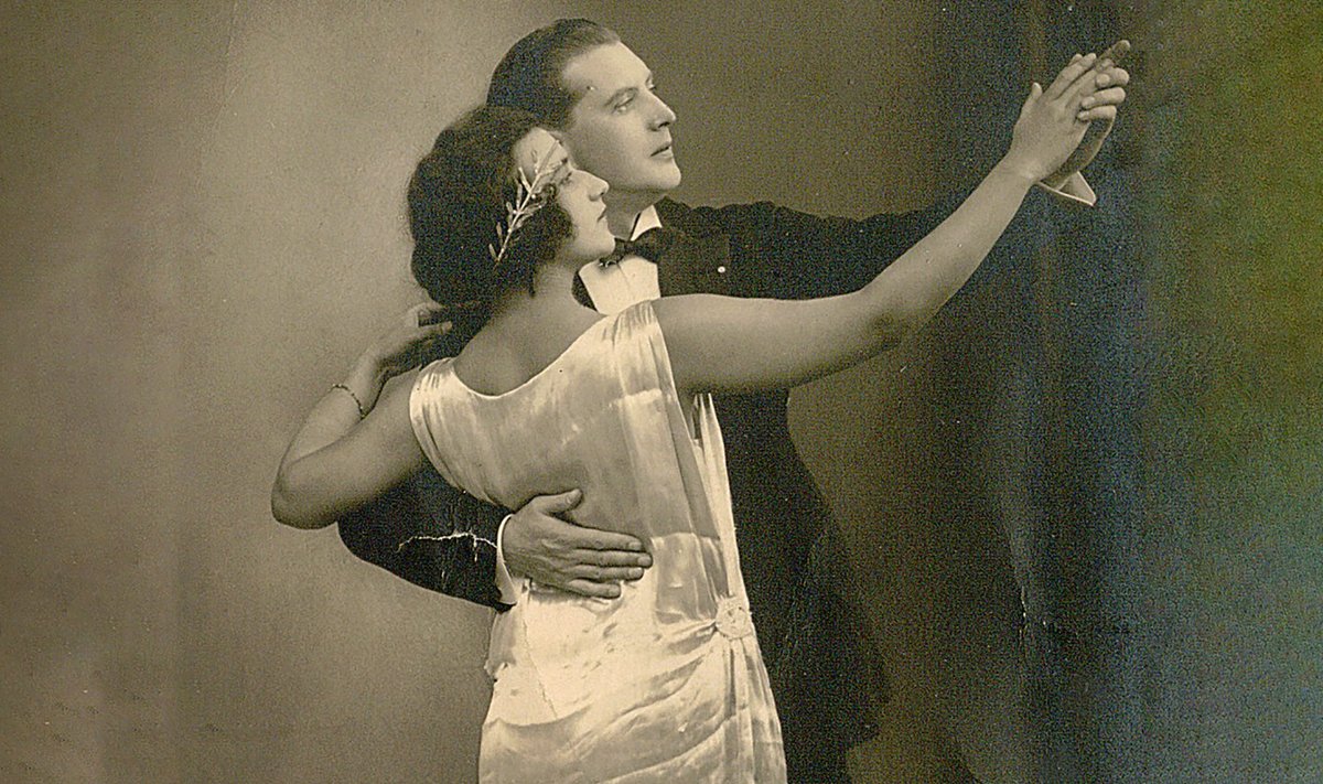 Tantsuõpetajad ning kohviku Marcelle rajajad Bernhard ja Rosalie Leer.