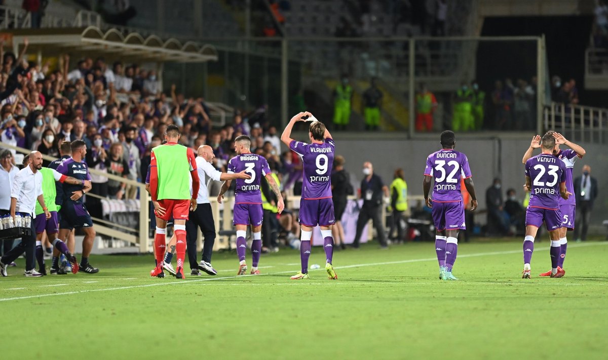 Fiorentina on eelmise hooaja liigatabeli A-seeria esiseitsmes.