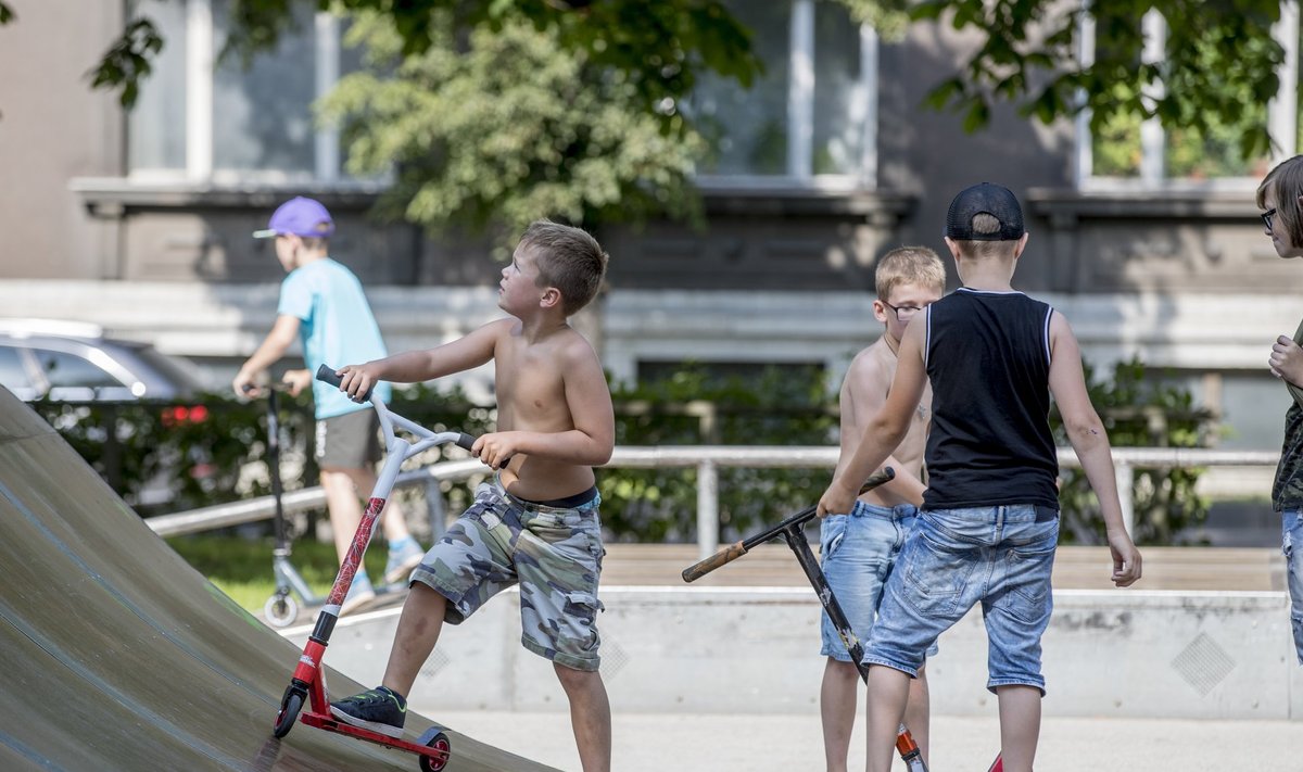 Kuuma ilmaga Tallinnas