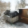 FOTOD | Järvamaal põles elumajaga kokku ehitatud saun