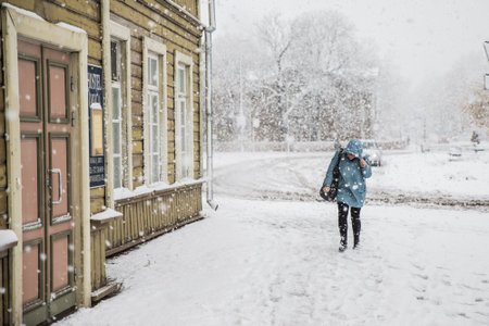 Esimene lumi 2018 Tartumaal