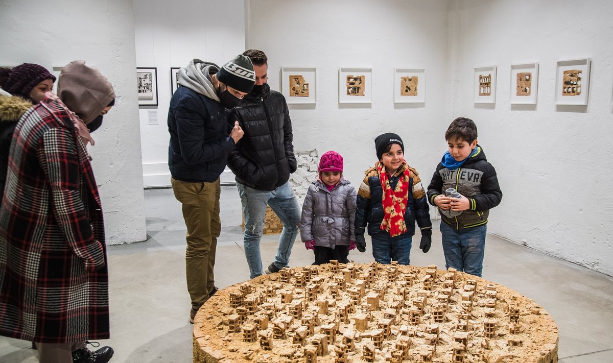 Süüria-teemalise näituse „Kodu ja rahu” avamine Juhan Kuusi Dokfoto keskuses