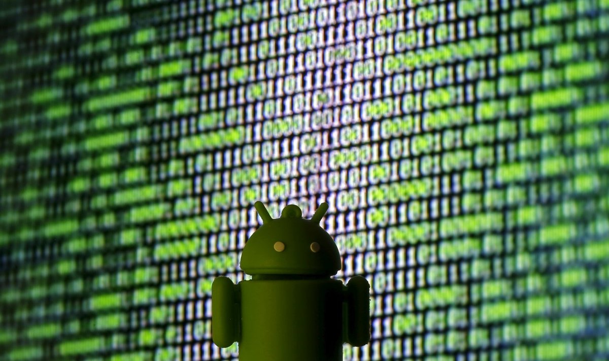 Androidi kujukesega pilt on illustratiivse tähendusega. (Foto: REUTERS)