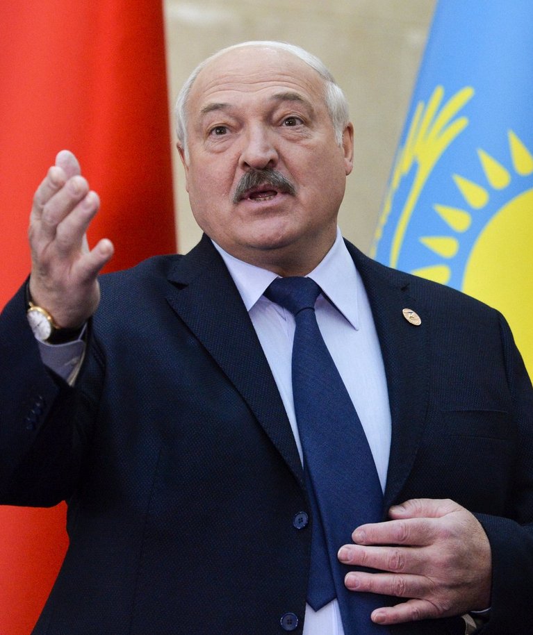 Valgevene president Aljaksandr Lukašenka Euraasia majandusliidu valitsustevahelise nõukogu tippkohtumisel Kõrgõzstanis