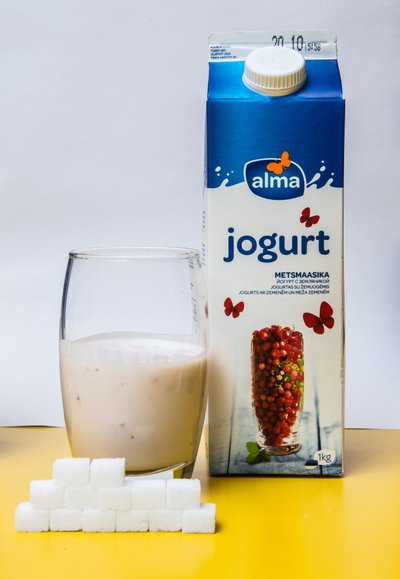 Metsmaasika jogurt (Alma)