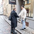 DELFI VIDEO JA FOTOD | Gruusia endine president Mihheil Saakašvili ja Eerik-Niiles Kross kohtusid Tallinna vanalinnas: tulin siia vanade sõpradega kokku saama
