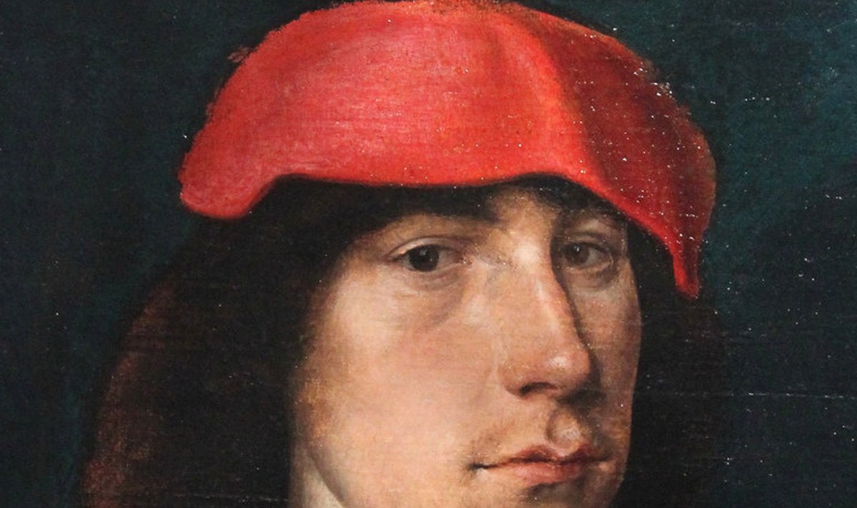 Maali "Noormees punase mütsiga" peetakse Michel Sittow' ainsaks autoportreeks. (Foto: Wikimedia Commons / Detroiti kunstiinstituut)
