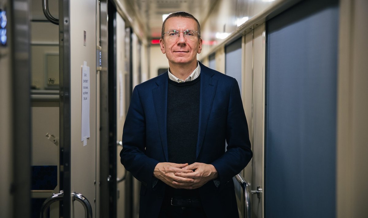 Läti välisminister Edgars Rinkēvičsi sõnul on riigi uue valitsusprogrammi keskmes välis- ja julgeolekupoliitika.