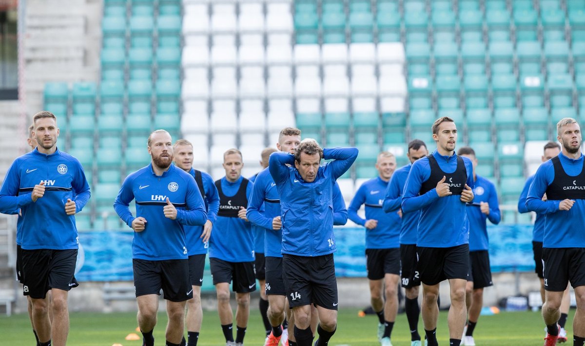 Eesti jalgpallikoondist ootab kohtumine Thomas Häberli ajajärgu seni kõige tugevama vastasega.