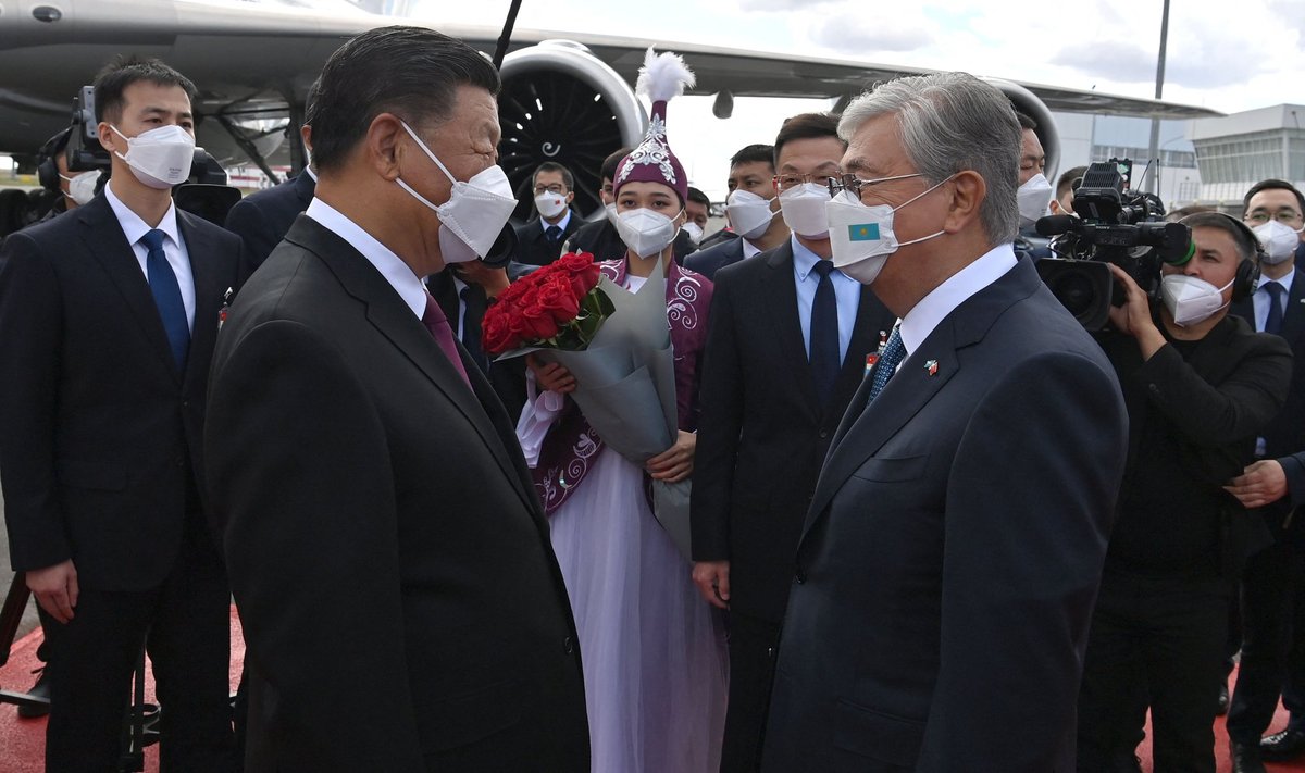 HIINA TOETAB: Kasõm-Žomart Tokajevi ja Xi Jinpingi kohtumine Astanas. Jinpingi külaskäik Kasahstani saatis lagunevale Vene impeeriumile sõnumi – siin sul enam jõudu ei ole. 