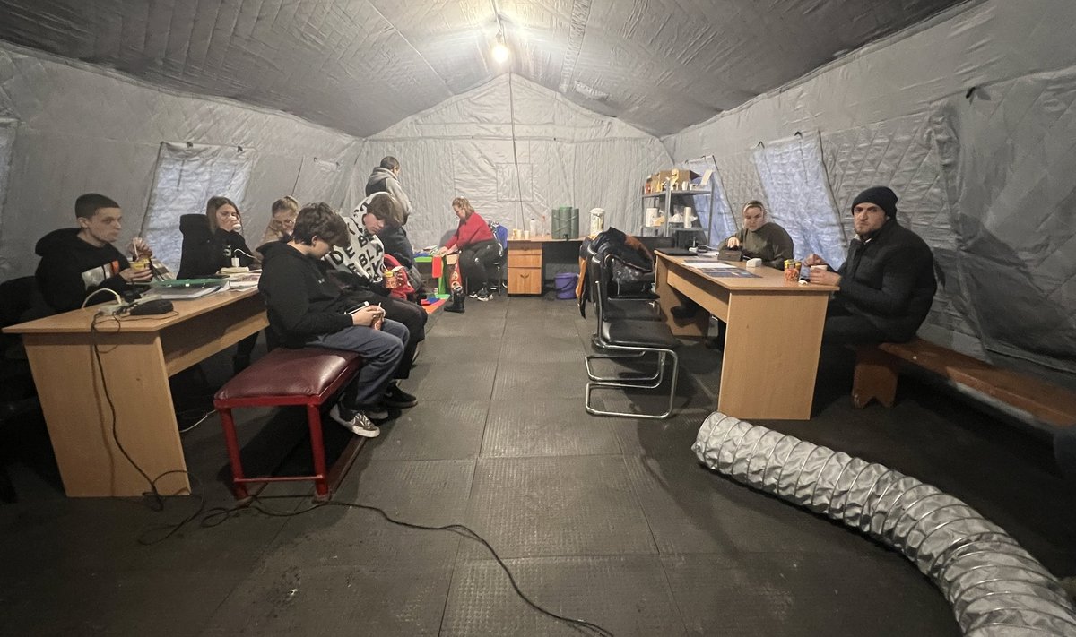 "Need telgid päästavad elusid," kiidavad elanikud. "Nagu valguskiir tunneli lõpus."