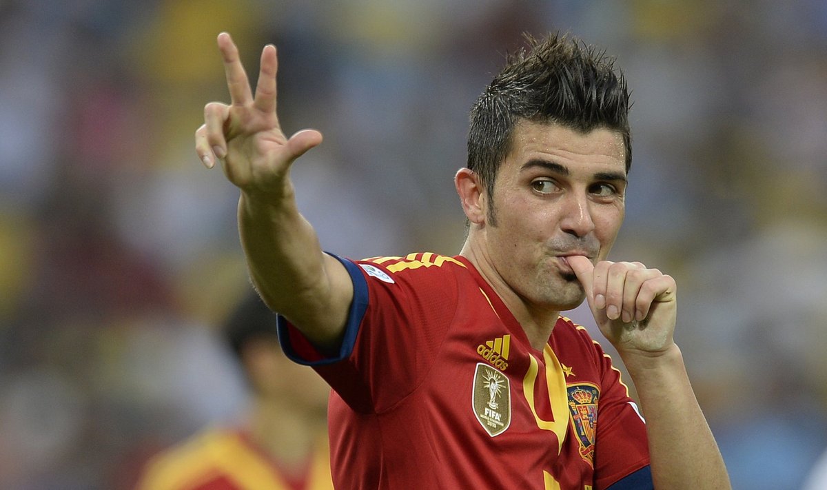 Hispaania koondise eksründaja David Villa
