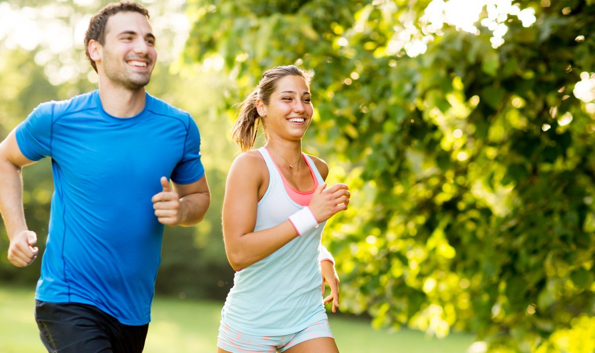 Jooksmine on tervislik, sest tugevdab teie südame - vereringesüsteemi ja aitab põletada rasvu