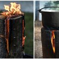 ВИДЕО | «Шведский факел» — потрясающая уловка, которая пригодится отдыхающим на природе!