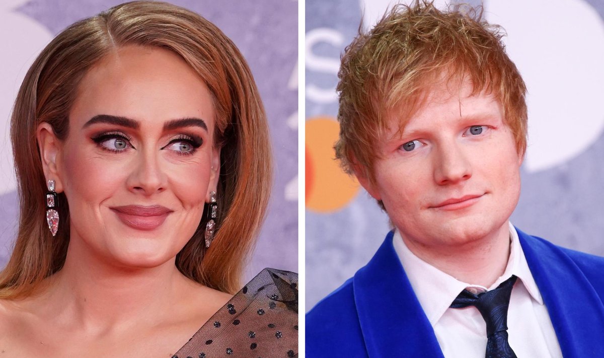 Adele ja Ed Sheeran