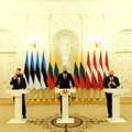 OTSEPILT | Balti riikide presidendid räägivad pressikonverentsil Valgevene hübriidrünnakule vastamisest