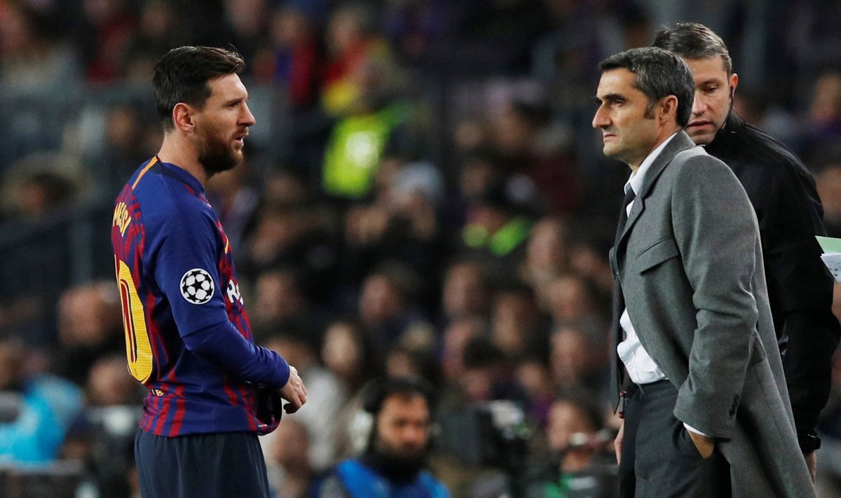 Lionel Messi ja Ernesto Valverde. Kui kauaks kahe mehe koostööd veel jätkub?