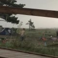 VIDEO | Torm peksis Nõva rannas telkinud puhkajate laagriplatsi segi