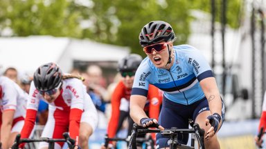 FOTOD | Noor eestlanna sprintis esimest korda toimunud naiste Tour of Estonial teiseks