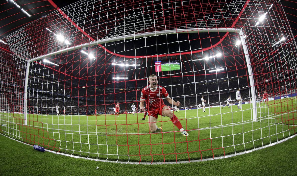 4 MATTHIJS DE LIGT (Bayern München) FOOTBALL : Bayern de Munich vs PSG -1/8e finale - ligue des Champions - 08/03/2023 A