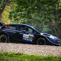 Viru ralli stardirivi avavad Ford Fiesta WRC autol sõitvad Georg Gross ja Raigo Mõlder