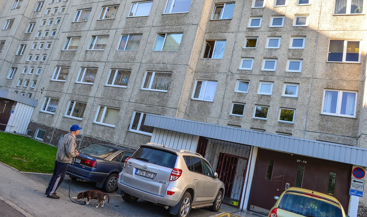 Paekaare 40 kortermaja, kus plahvatus toimus