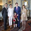 FOTOD: Taaskasutus on ka peaministri peres popp! Luisa käis Rootsi kuningalossis juba tuttava kullakleidiga!