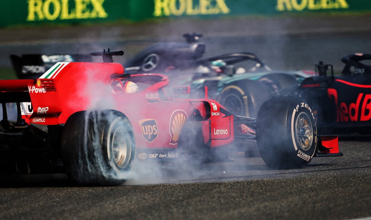Max Verstappeni ja Sebastian Vetteli kokkupõrge