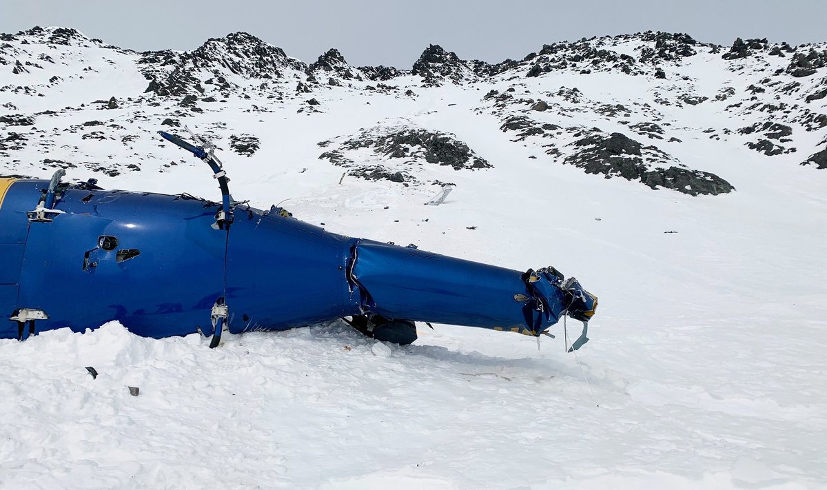 RUSUD: Petr Kellner hukkus märtsis 2021, kui teda ja veel nelja inimest vedanud helikopter lendas Alaska suurimast linnast Anchorage‘ist põhja pool vastu mäekülge ja libises seejärel veel 300 meetrit allapoole.