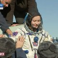 “Киноэкипаж” с Юлией Пересильд и Климом Шипенко успешно вернулся на Землю