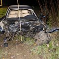 ФОТО | Сегодня ночью в результате ДТП в Рапламаа погиб молодой человек
