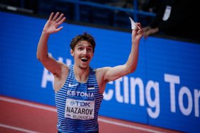 Karl Erik Nazarov püstitas 100 meetri jooksus isikliku rekordi