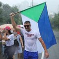 ГАЛЕРЕЯ | Несмотря на проливной дождь, в Хабаровске состоялась 22-я акция в поддержку Сергея Фургала