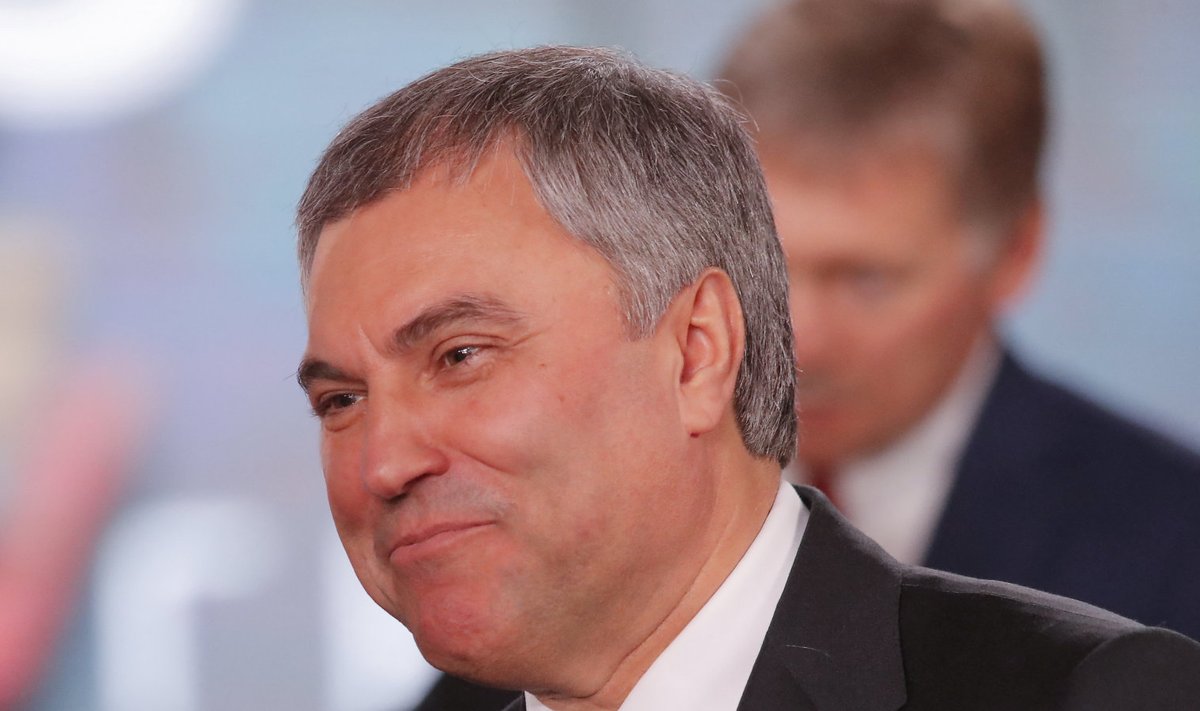 Vjatšeslav Volodin on alates 2016. aastast Venemaa Riigiduuma esimees