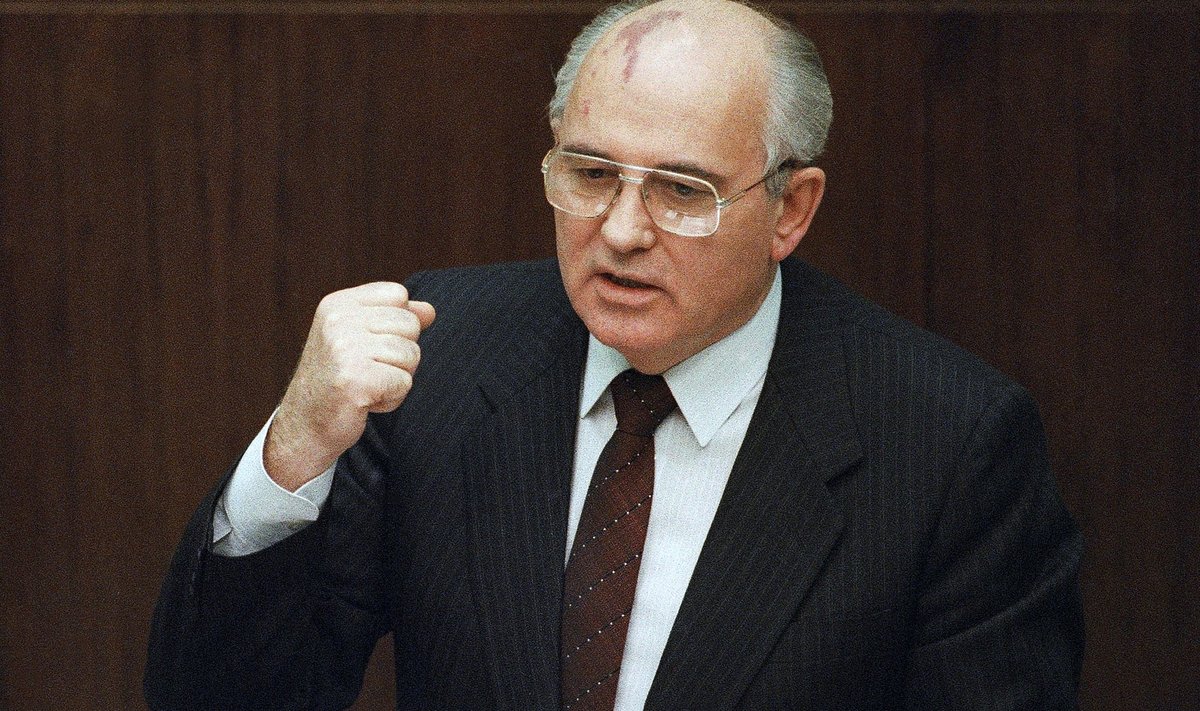 Gorbatšov 1991. aasta alguses, kui teda ei sallinud enam reaktsionäärid ega ka uuendajad.