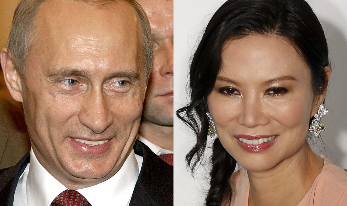 Vladimir Putin ja Wendi Deng